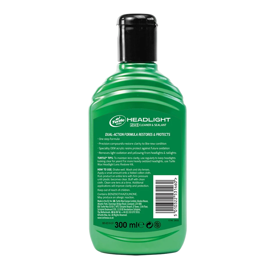 TW Headlight 2 in 1 Clean & Seal 300ml - 104057