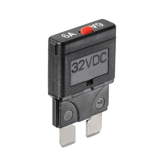 Narva 55705BL 5 Amp Black Manual Resetting Circuit Breaker
