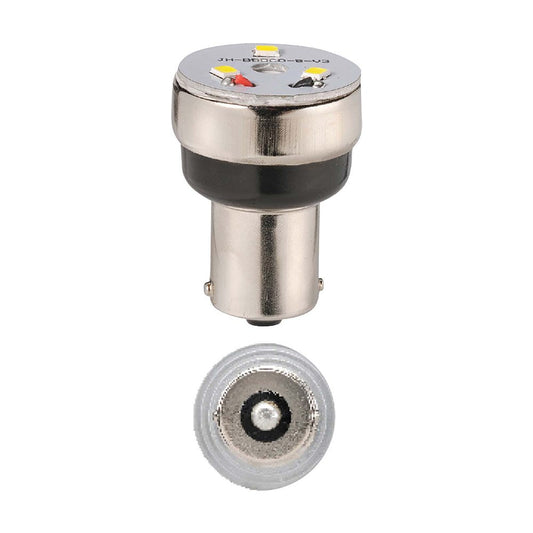 Narva 72574BL ‘Reverse Alert' Fixed Output Reversing Alarm With 12V BA15S LED Globe 87 Decibels