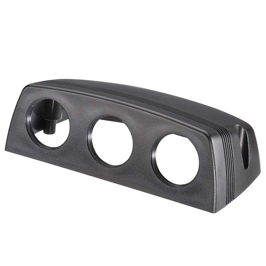 Narva 81199BL Triple BLank Surface Mount Housing Black