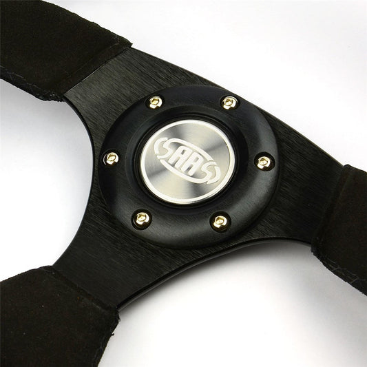 SAAS Steering Wheel Black Facia Plate - SFPB
