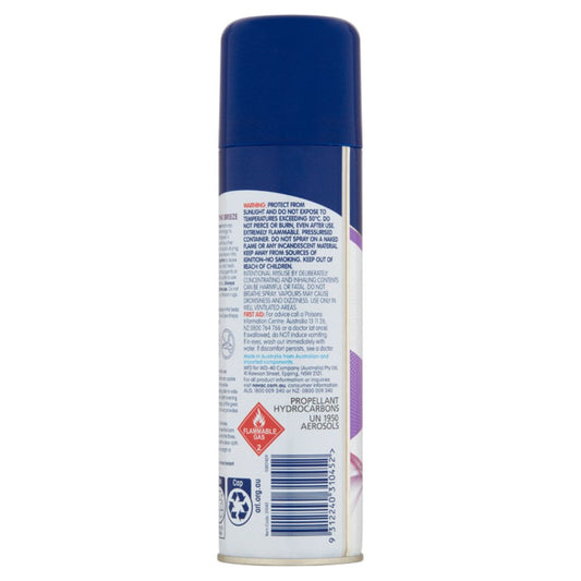 No Vac Foaming Sanitiser and Deodoriser - Purifying Breeze and Anti-Smoke - 290g - 31151 (Pickup Only)