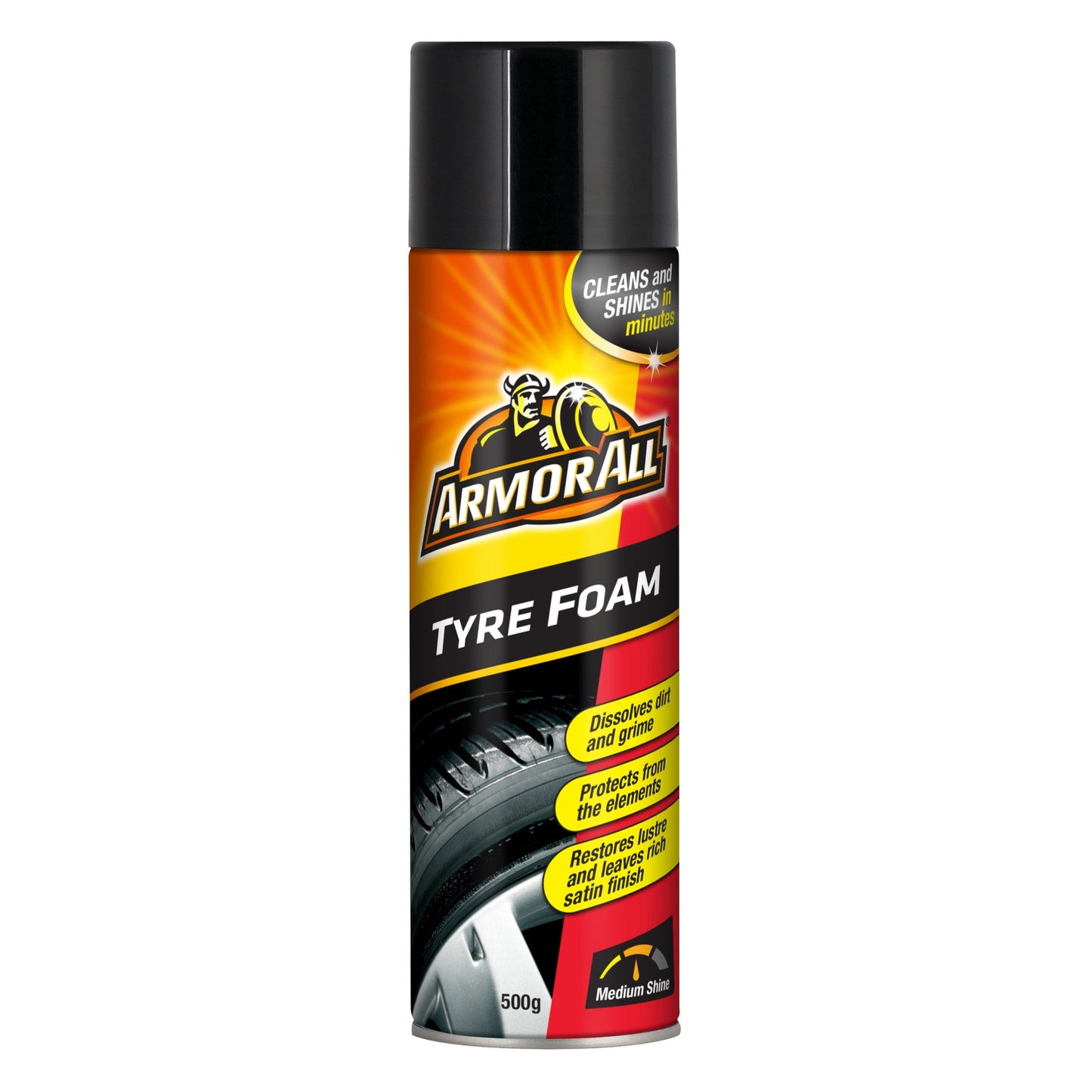 Armor All Tyre Foam 500g - ATRCA-500-1ANZ (Pickup Only)