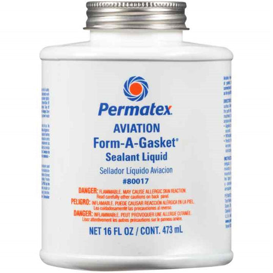 Permatex Aviation Form-A-Gasket Number 3 Sealant Liquid 473Ml - 80017 - PX80017