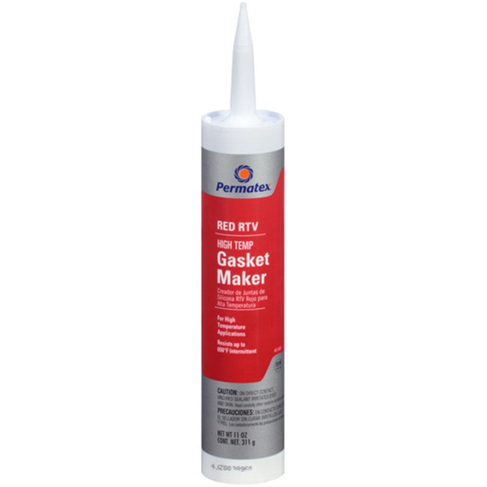 Permatex High-Temp Red Silcone RTV Gasket Maker 311G - 81409