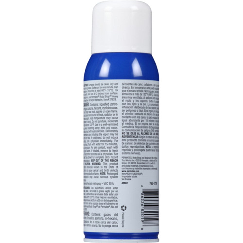 Permatex All Purpose Spray Adhesive Aerosol 298G - 82019 (Pickup Only)