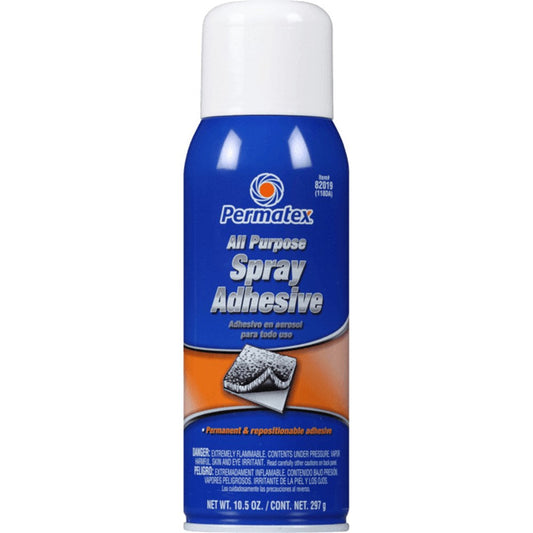 Permatex All Purpose Spray Adhesive Aerosol 298G - 82019 (Pickup Only)