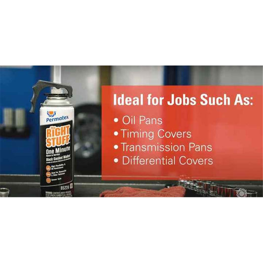 Permatex The Right Stuff Black 1 Minute Gasket Maker 212G - 85224 - PX85224