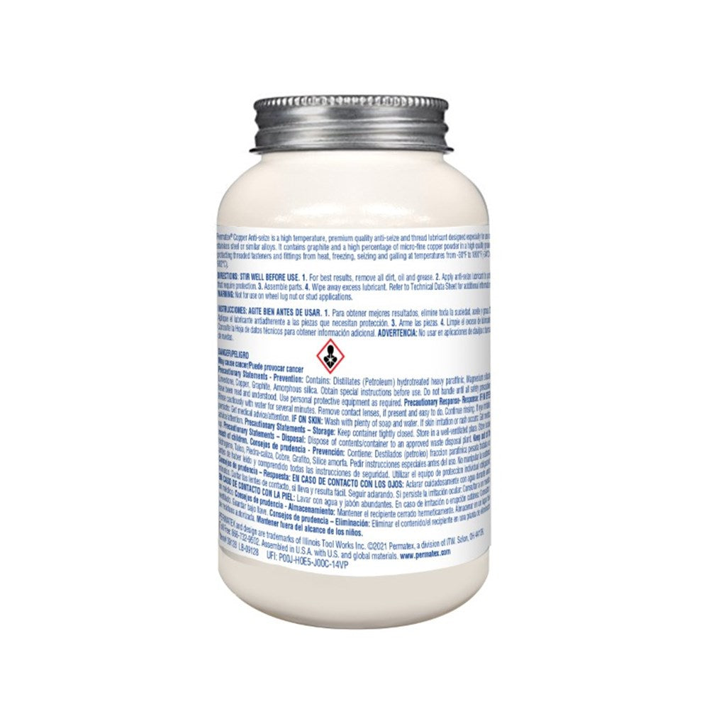Permatex Copper Anti-Seize Lubricant 226g - 09128 - PX09128