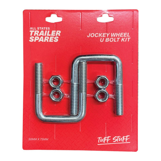 ASTSS Jockey Wheel U Bolt to Suit 50x50mm Drawbar (75mm Long) - R1477G