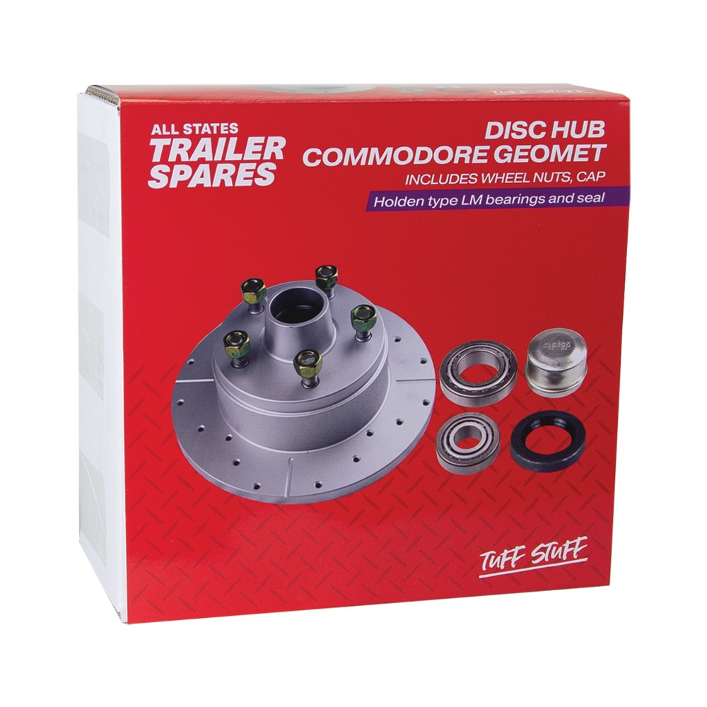 ASTSS Holden Commodore Type 10" Hub Disc (5x120) to Suit LM Bearings (Zinc) - R1916F (Bulky Item - Freight Applies)