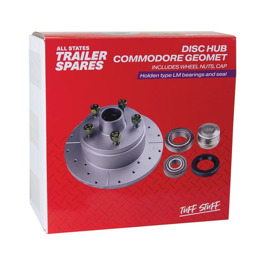 ASTSS Holden Commodore Type 10" Hub Disc (5x120) to Suit LM Bearings (Zinc) - R1916F (Bulky Item - Freight Applies)