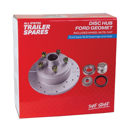 ASTSS Ford Type 10" Hub Disc (5x114.3) to Suit SLM Bearings (Zinc) - R1917E (Bulky Item - Freight Applies)