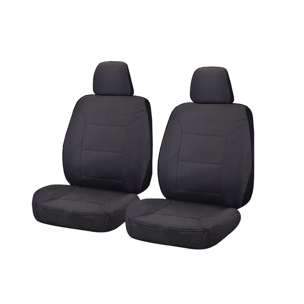 MyCar All Terrain Universal Size 30/35 Seat Covers - Charcoal Canvas - ALA3508 (Bulky Item - Freight Applies)