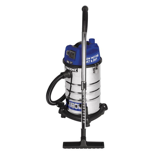 Kincrome 1250W 30L Wet and Dry Vacuum Cleaner - KP703 (Bulky Item - Freight Applies)