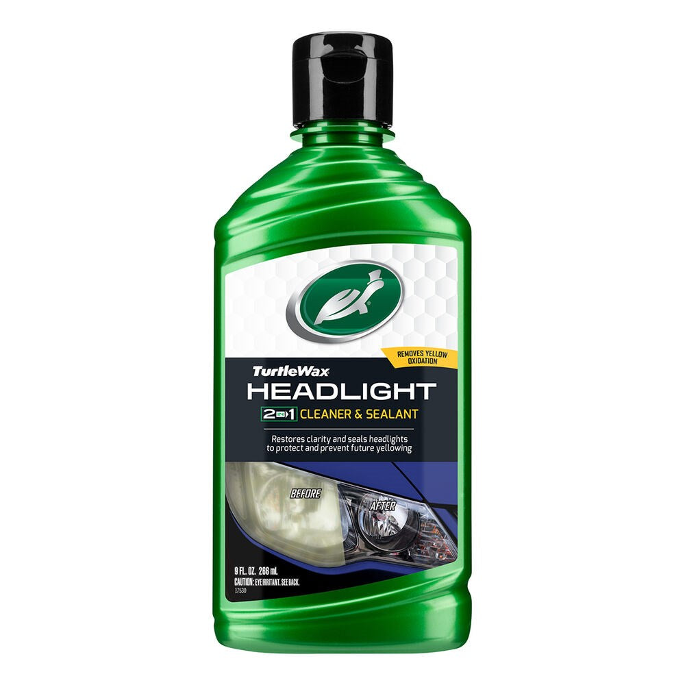 Turtle Wax Headlight Lens Cleaner and Sealant 266ml - T43