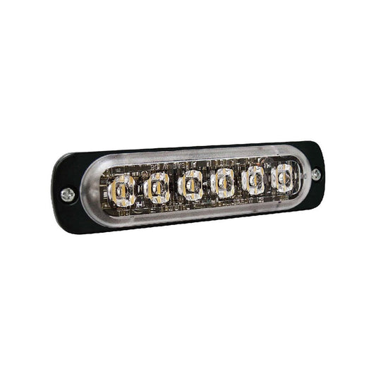 Narva 85215A 12/24 Volt Undercover Low Profile LED Warning Lamp (Amber) with 23 Flash Patterns