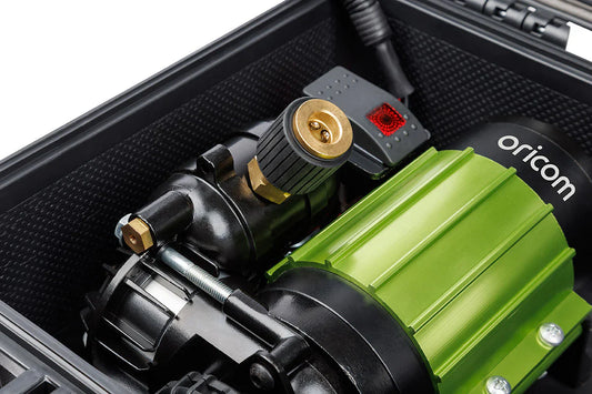 Oricom Portable Air Compressor (150Psi) with Heavy Duty Case - AIR30 (Bulky Item - Freight Applies)