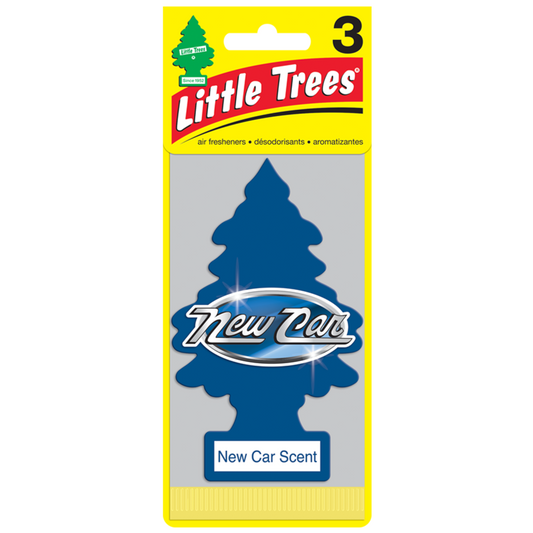 Little Trees Air Freshener - New Car, 3 Pack 32089