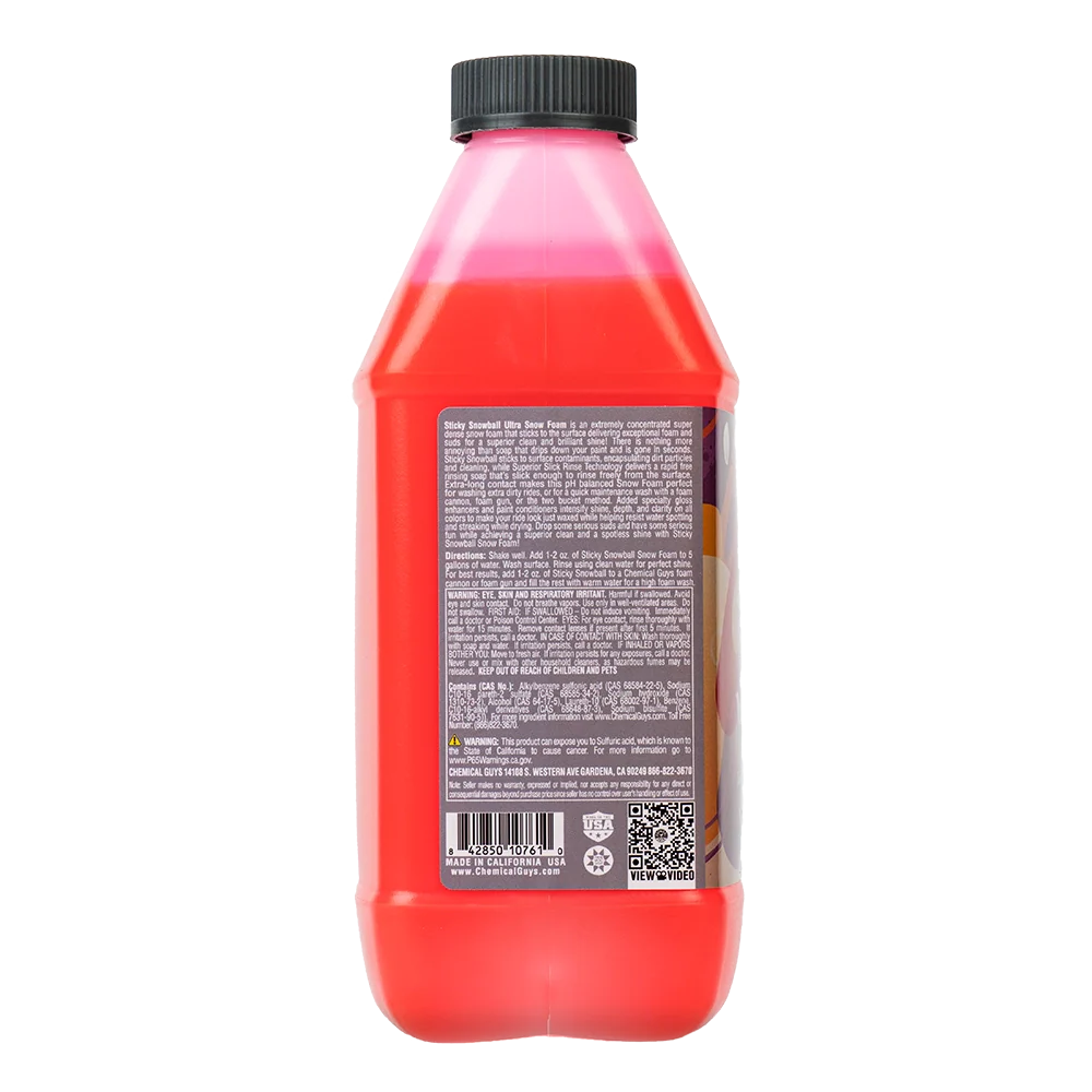 Chemical Guys Sticky Snowball Ultra Snow Foam - CWS21564