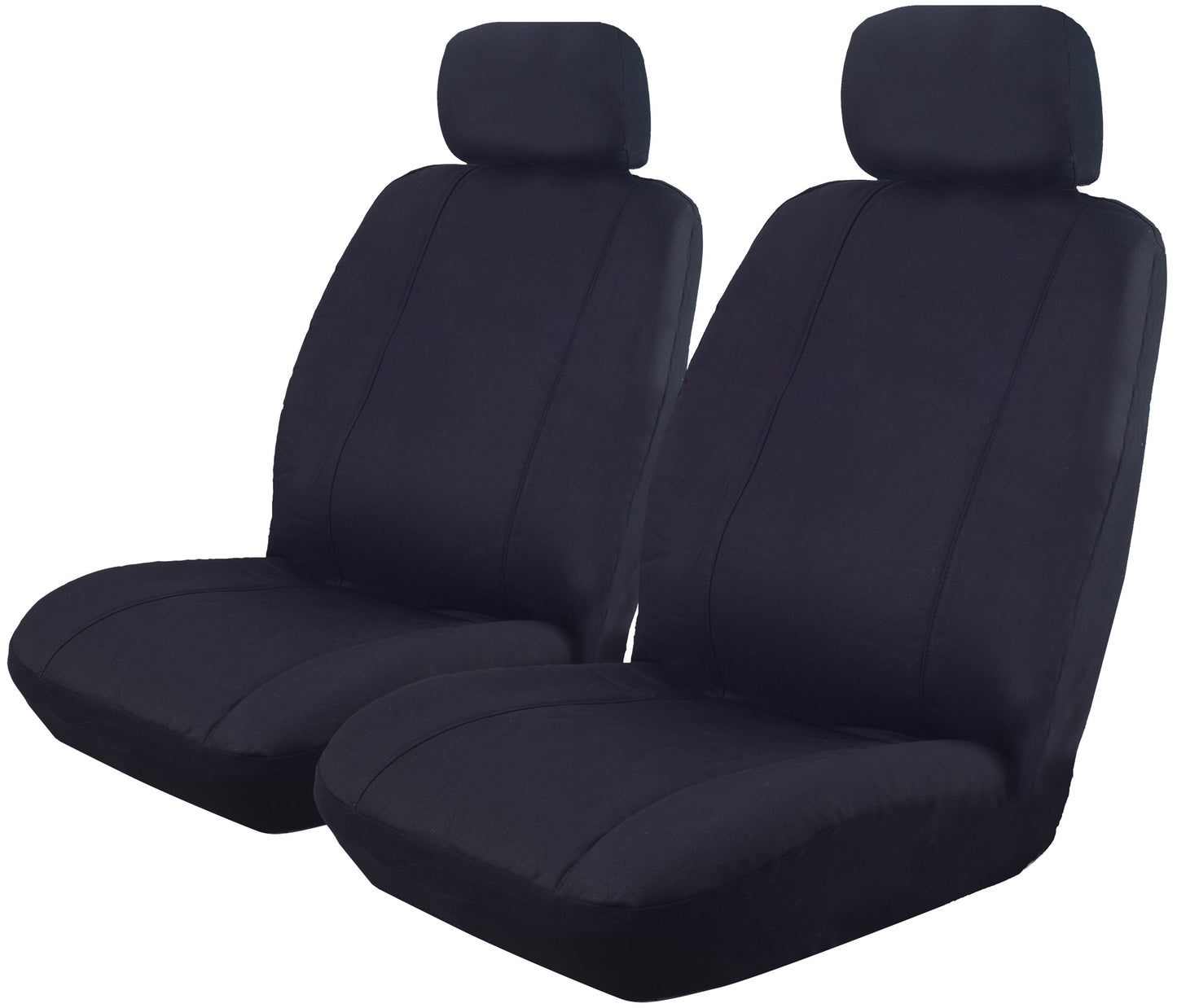 Ilana Car Seat Covers Outback Canvas Size 30 Universal Deploy Safe Black - OUT30DSBLK (Bulky Item - Freight Applies)