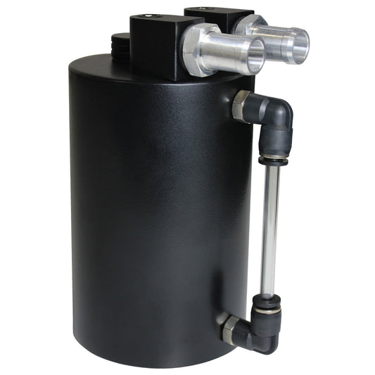 SAAS 500mL Capacity Oil Catch Can - Round Billet - ST1005