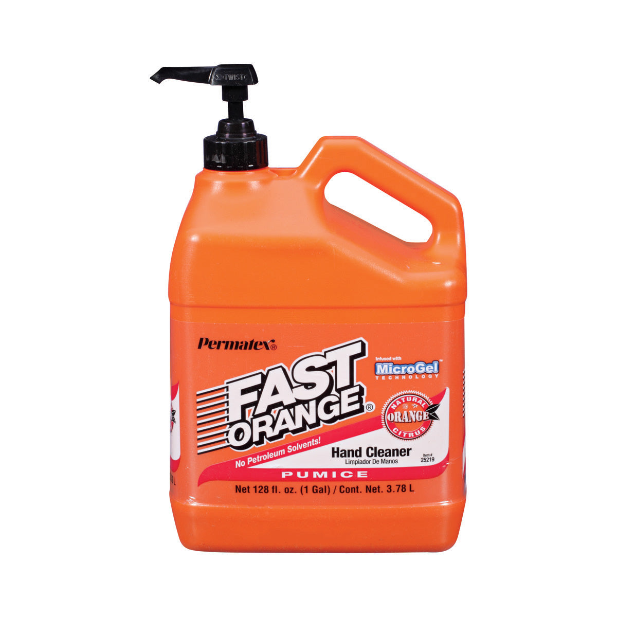 Permatex Fast Orange Pumice Hand Cleaner 3.78L - 25218 - PX25218