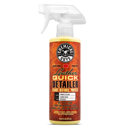 Chemical Guys Leather Quick Detailer Matte Finish Leather Care Spray - SPI21616