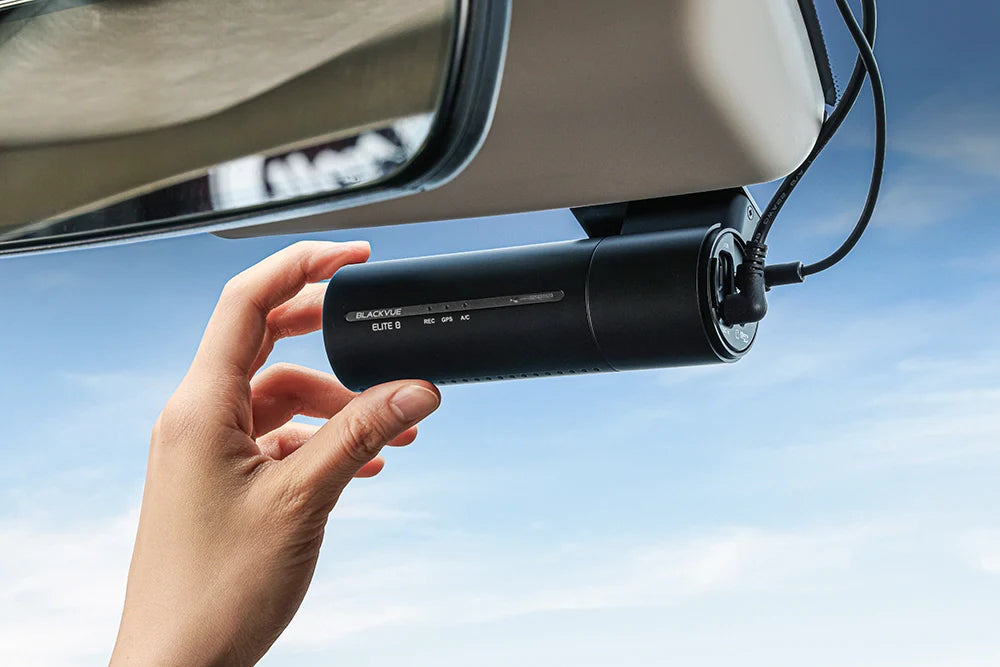 BlackVue 2K QHD Single Channel Dash Cam with 64GB mSD Card - ELITE8-1CH-64