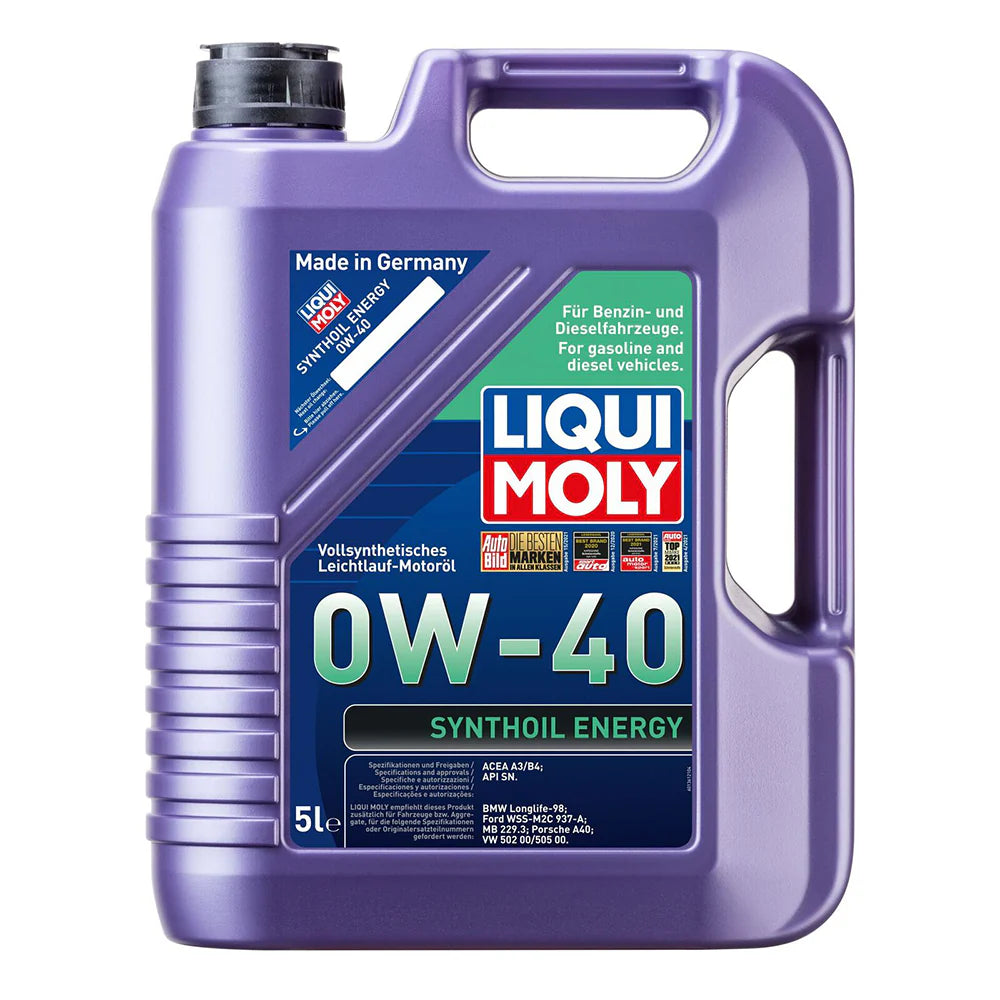 LIQUI MOLY Synthoil Energy 0W-40 Engine Oil 5L - 9515
