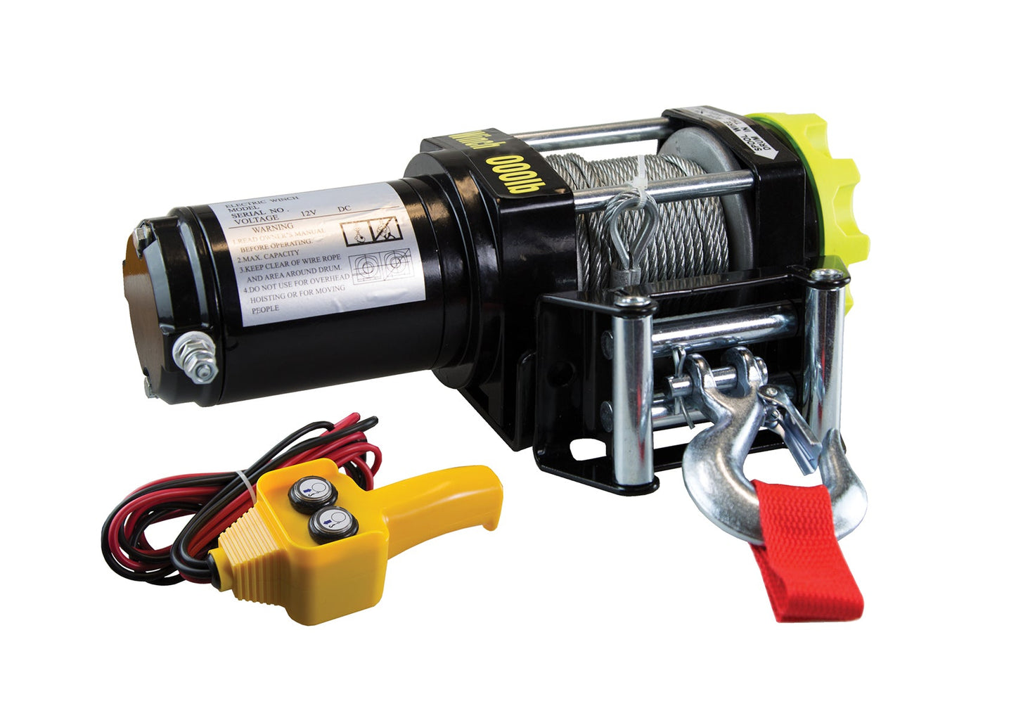 ASTSS 4000lbs Electric Winch - REW4000 (Bulky Item - Freight Applies)