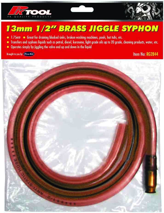 PKTool Brass Jiggle Syphon - RG2844 (Pickup Only)