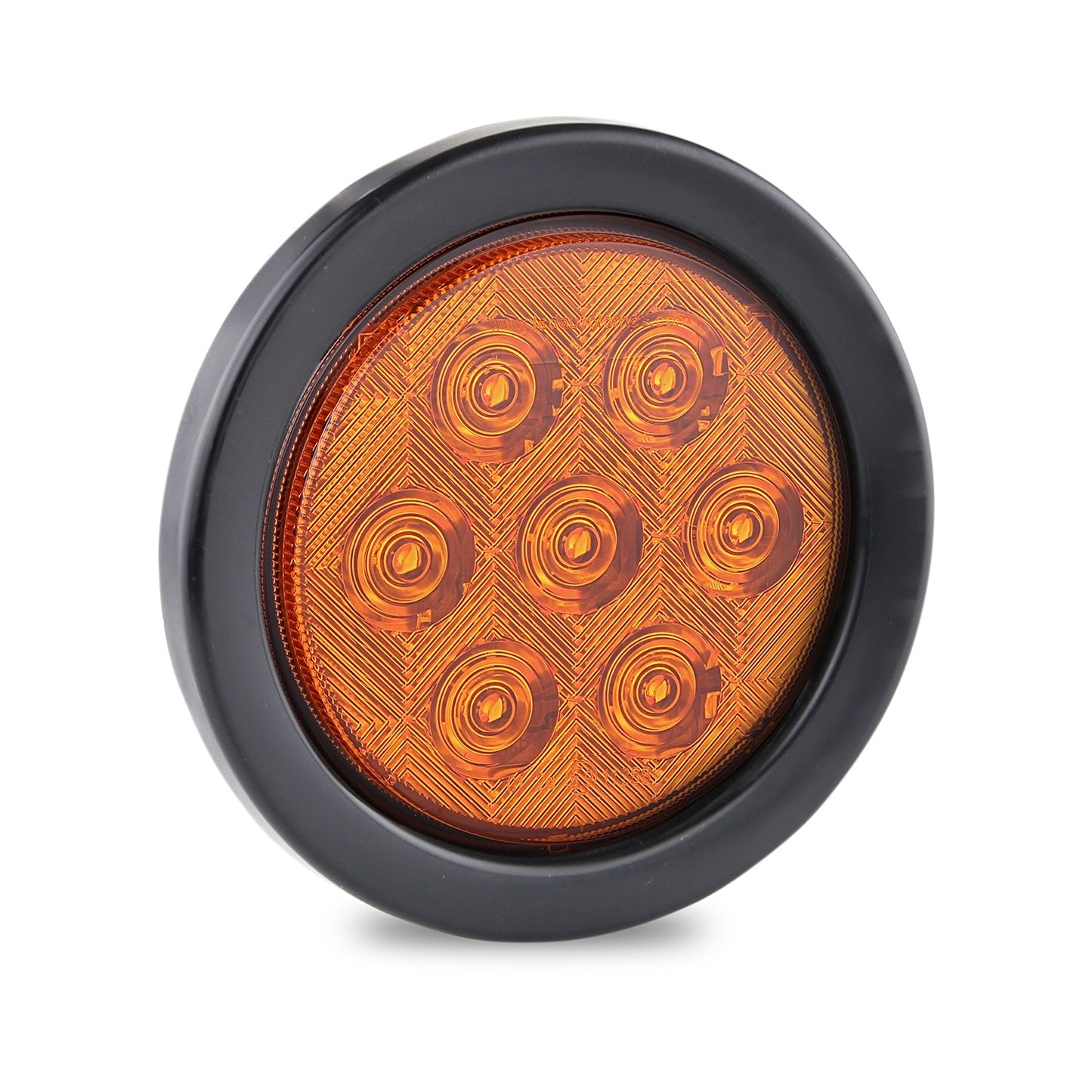LED Autolamps 113AMG Round Indicator Lamp with Grommet & 3 Pin Plug