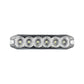 LED Autolamps 120035AM LED Amber Emergency Lamp, 14 Flash Patterns with Synchronisation Wire