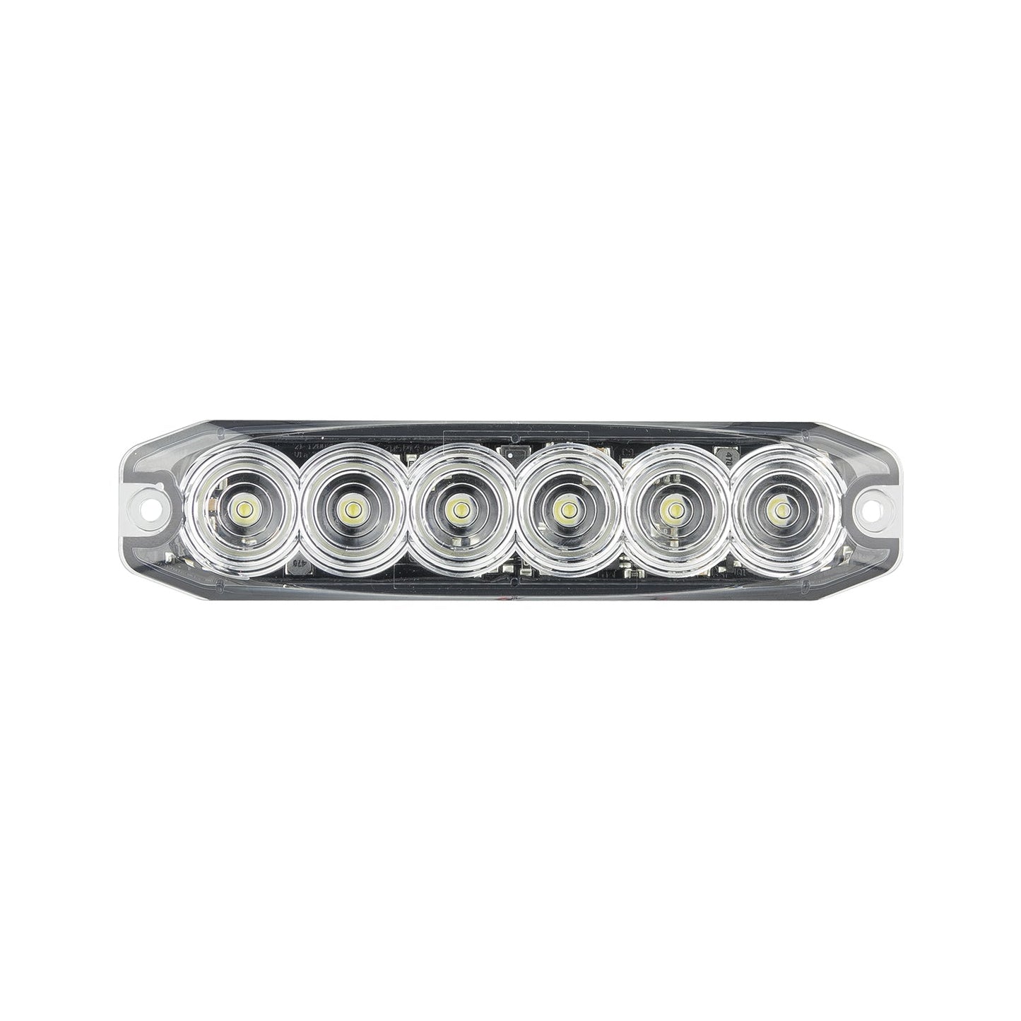 LED Autolamps 120035AM LED Amber Emergency Lamp, 14 Flash Patterns with Synchronisation Wire