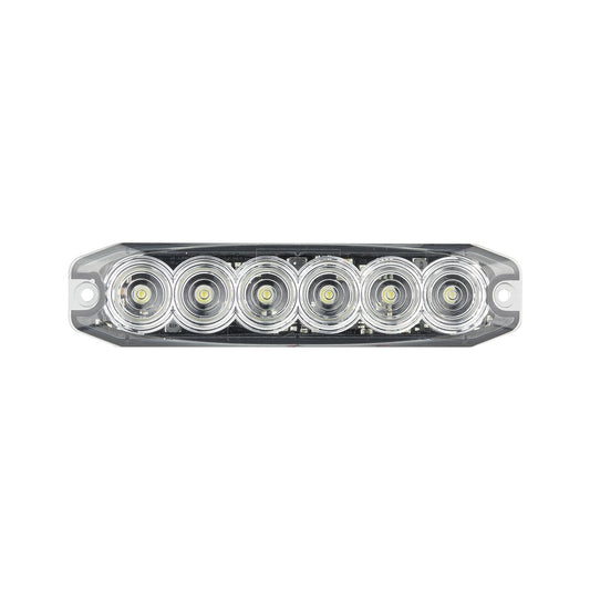 LED Autolamps 120035AM LED Amber Emergency Lamp, 14 Flash Patterns with Synchronisation Wire
