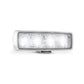 LED Autolamps 13040WM 12 Watt Compact Flood Lamp, White Alloy Base