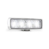 LED Autolamps 13040WM 12 Watt Compact Flood Lamp, White Alloy Base