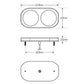 LED Autolamps 209GARLP2 Boat Trailer Lamps, Stop/Tail/Indicator/Reflector/Licence
