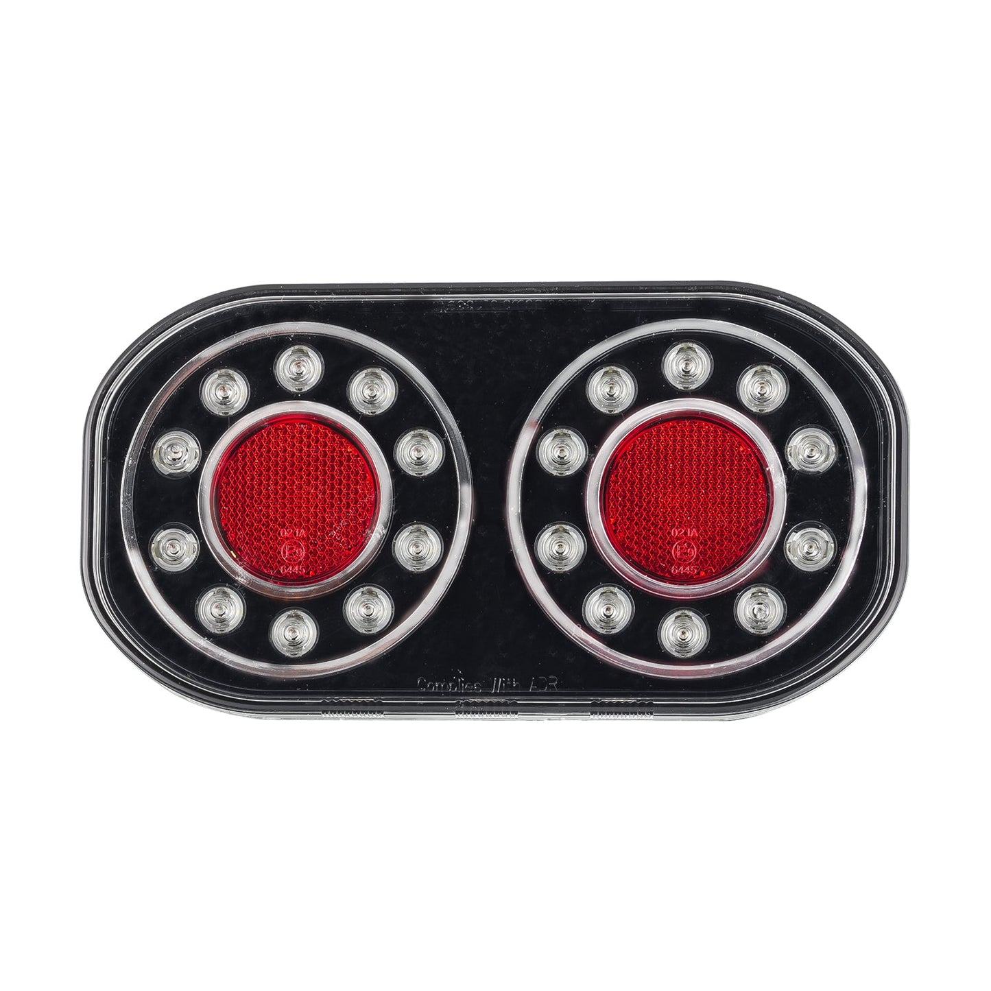 LED Autolamps 209GARLP2 Boat Trailer Lamps, Stop/Tail/Indicator/Reflector/Licence