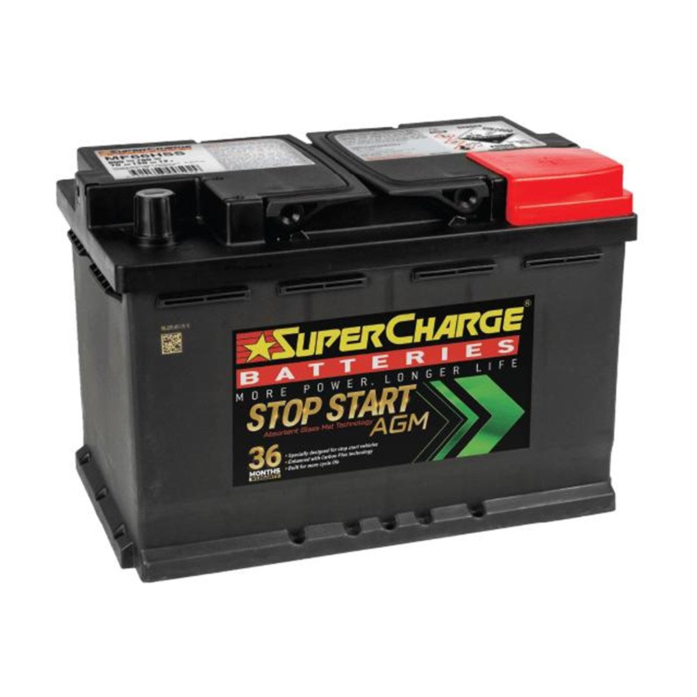 SuperCharge MF66HSS AGM Stop Start 12V Battery (Pickup Only)