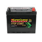 SuperCharge MFD23EF EFB (Enhanced Flooded) Stop Start 12V Battery (Q85, D23 size) (Pickup Only)