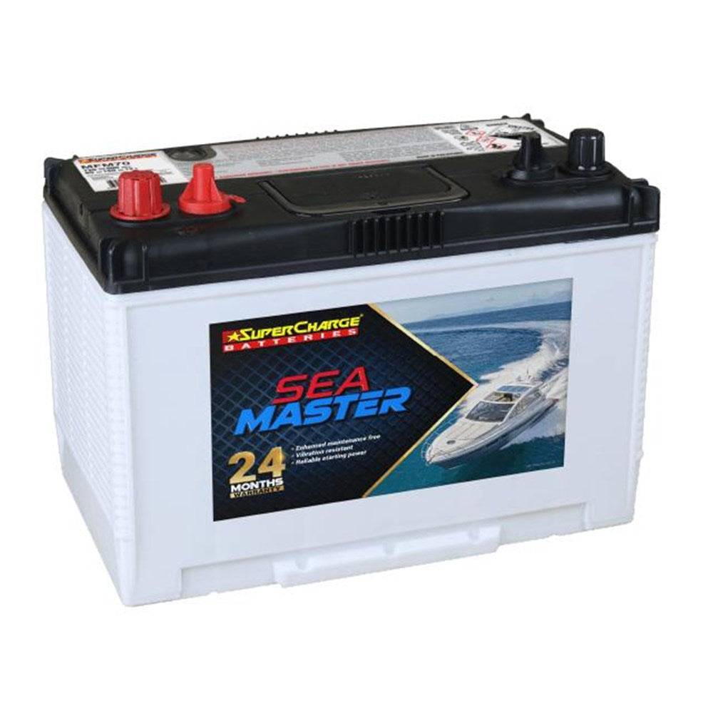 SuperCharge SeaMaster MFM70 Maintenance-Free 12V Marine Battery (Pickup Only)