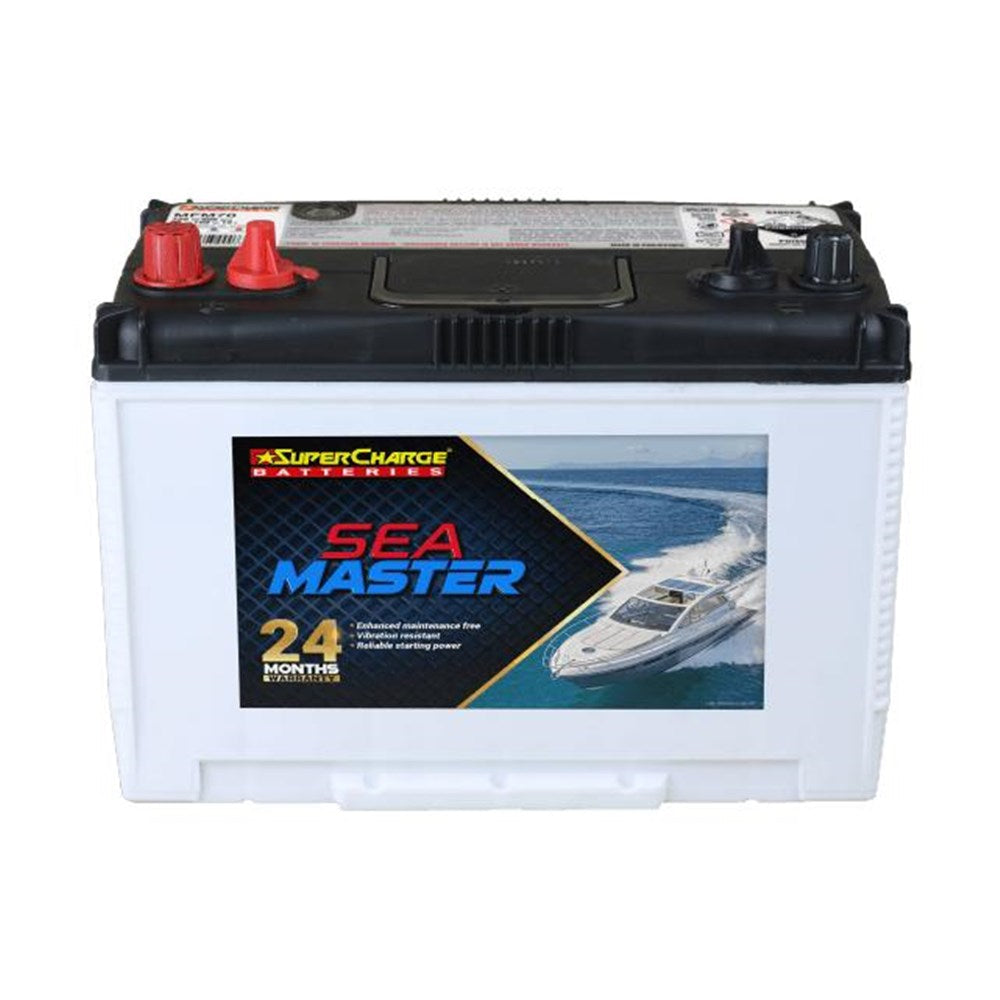 SuperCharge SeaMaster MFM70 Maintenance-Free 12V Marine Battery (Pickup Only)