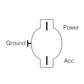Narva 60025BL Illuminated Off/On Push/Pull Switch with Red LED