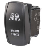 Narva 63230BL 12/24V Off/On LED Illuminated Sealed Rocker Switch With ‚ÄúBackup Lights‚Äù Symbol (Blue)
