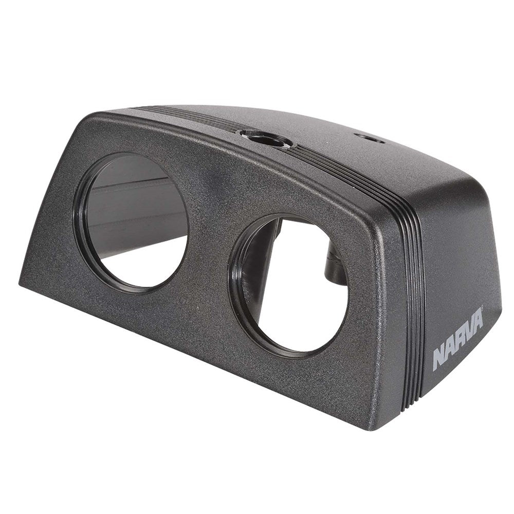 Narva 81179BL Twin Blank Surface Mount Housing