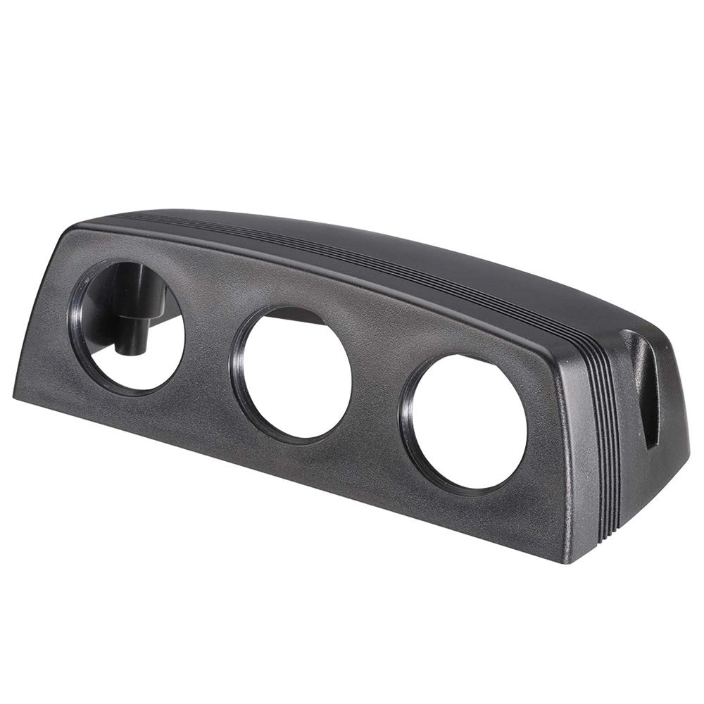 Narva 81199BL Triple BLank Surface Mount Housing Black