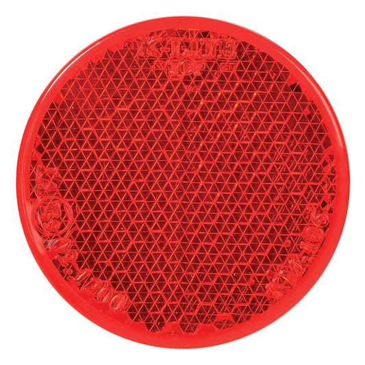 Narva 83992BL Red Retro Reflector With Self Adhesive
