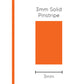 SAAS 1118 Pinstripe 3mm Solid - Orange